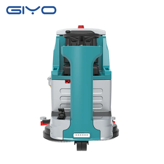 Parking Lot Commercial Small Cleaning Airport Ride on Floor Scrubbing Machine